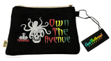 OwnTheAvenue Rasta Skull Octopus Skate JDM Vintage Style Purse Bag Handmade - OwnTheAvenue