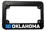 Oklahoma Flag Motorcycle License Plate Frame - OwnTheAvenue