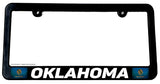 Oklahoma Rustic Style Flag License Plate Frame - OwnTheAvenue