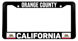 Orange County California Car Truck License Plate Frame - OwnTheAvenue