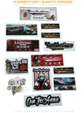 OwnTheAvenueTM JDM Drifting Racing Kanji Japanese 13 Pack Lot Sticker Decals - OwnTheAvenue