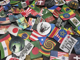 4 Random Graphic Vintage Style Big Variety of Iron On Patches Wholesale - OwnTheAvenue