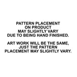 Checkered Pattern Metal License Plate Frame