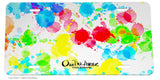 Paint Splatter Vinyl Print Art Pattern Artistic Artist Painter Style License Plate Cover