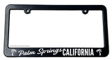 Palm Springs California Slim Style License Plate Frame - OwnTheAvenue
