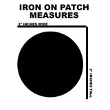 India Coat of Arms Iron On Patch