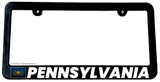 Pennsylvania Vintage Style Flag License Plate Frame - OwnTheAvenue
