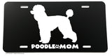 Poodle Mom Dog Pet Love Car Truck Auto License Plate Cover - OwnTheAvenue