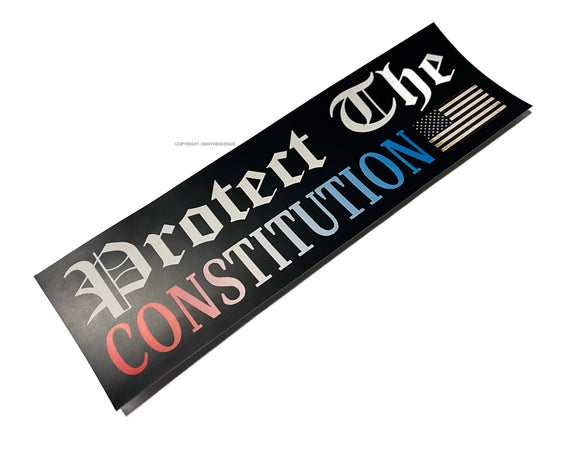 Protect The Constitution USA American Flag Patriot Sticker Decal 6