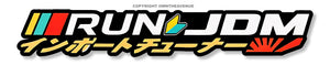 Run JDM Kanji Japanese Rising Sun Drifting Racing Vinyl Sticker Decal 7" - OwnTheAvenue