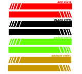 2pcs Side Racing Sport Stripe Body Graphic Car Vinyl Decor Sticker Decals 20"