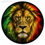 2Pcs Lion Rastafarian Rasta African Lion Model V01 Vinyl Decal Stickers 4.25" Each - OwnTheAvenue