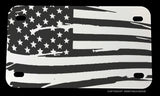 USA American Flag Distressed Motorcycle Metal License Plate - OwnTheAvenue
