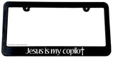 Christian Jesus Copilot Slim Style Model 003 License Plate Frame