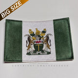 Big Size Rhodesia Rhodesian World Country Flag Iron On Patch 3" x 4" Inches - OwnTheAvenue