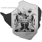 Rhodesia Rhodesian Subdue Vintage Style Map Outline Sticker Decal 3.75" - OwnTheAvenue