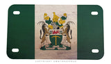 Rhodesia Flag Vintage Grunge Style Motorcycle Metal License Plate - OwnTheAvenue