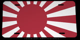 Japanese Rising Sun JDM Racing Drifting Auto Metal License Plate - OwnTheAvenue