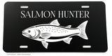 Salmon Hunter Fishing Fish Funny Joke License Plate Cover - OwnTheAvenue