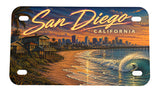 San Diego California Motorcycle License Plate