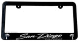 San Diego California Slim Style License Plate Frame