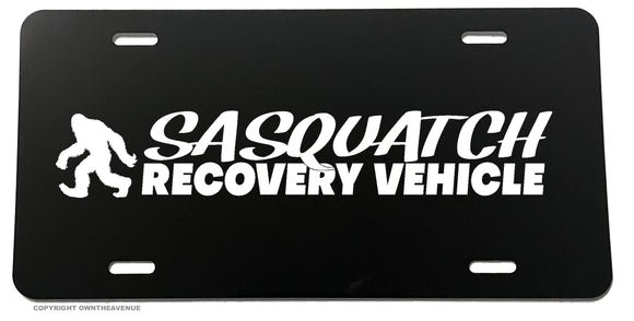 Bigfoot Sasquatch Recovery Vehicle Funny Model-V01 License Plate Cover - OwnTheAvenue