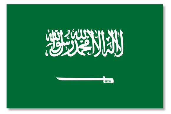 Saudi Arabian Flag Saudi Arabia kingdom of car truck vinyl sticker decal 4