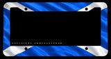 Scotland Scottish Flag Model V01 Auto Metal License Plate Frame