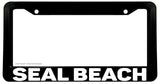 Seal Beach License Plate Frame - OwnTheAvenue