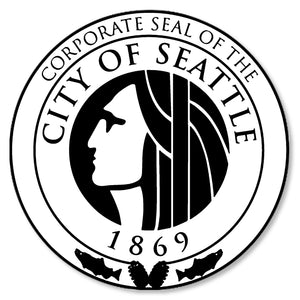 Seal of Seattle Washington WA Car Truck Window Bumper Laptop Sticker Decal 4"
