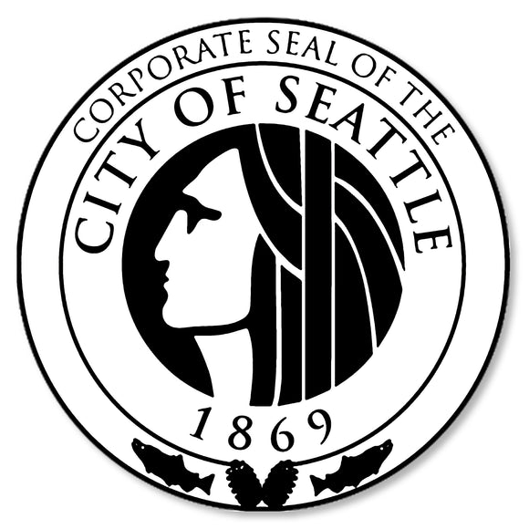 Seal of Seattle Washington WA Car Truck Window Bumper Laptop Sticker Decal 4