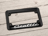 Seattle Motorcycle License Plate Frame