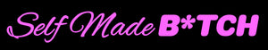 Boss Girl B Joke Funny Independent Woman Car Truck Window Decal Sticker 7" Pink - OwnTheAvenue