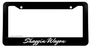 Shaggin Wagon JDM Funny Drifting Drift Racing Race V01 License Plate Frame - OwnTheAvenue