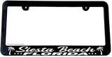 Siesta Beach Florida Car Truck Auto License Plate Frame - OwnTheAvenue