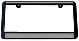 Support Corrections Officers Silver Colored Line Slim License Plate Frame - OwnTheAvenue