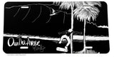 OwnTheAvenue Skateboarding By The Beach Surfing License Plate Cover - OwnTheAvenue
