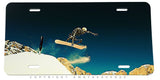 Snowboarding Detailed Graphic Auto Metal License Plate - OwnTheAvenue