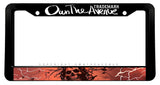 Goth Skull Anime Eyes JDM OwnTheAvenueTM License Plate Frame - OwnTheAvenue