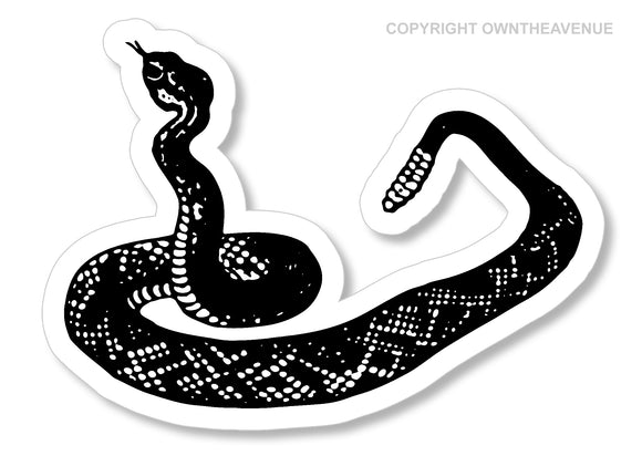 Snake Vintage Retro Car Truck Window Bumper Laptop Cooler Sticker Decal 3.75