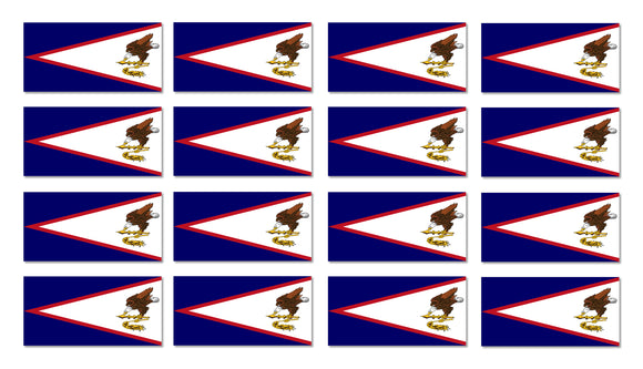 x12 Pack Samoan Samoa Flag WSM WS Car Truck Window Bumper Sticker Decal 2