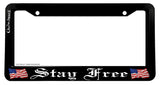 Stay Free America American Pro USA OwnTheAvenue License Plate Frame - OwnTheAvenue