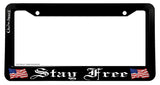 Stay Free America American Pro USA OwnTheAvenue License Plate Frame