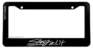 Stay Lit JDM Racing Drifting Funny Joke Gag Prank License Plate Frame - OwnTheAvenue