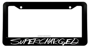 Supercharged Drifting Muscle Car JDM Racing Model-V01 License Plate Frame - OwnTheAvenue