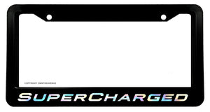Supercharged Holographic Hologram Car Truck SUV Diesel JDM License Plate Frame - OwnTheAvenue