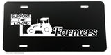 Support The Local Farmers Food Supply Car Truck License Plate Cover - OwnTheAvenue