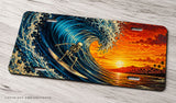 Surfing Model V01 Auto Car Truck Metal License Plate