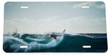 Surfing Auto Metal License Plate - OwnTheAvenue