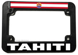Tahiti Motorcycle License Plate Frame - OwnTheAvenue